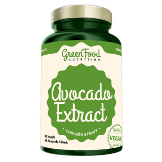 GreenFood Avocado Extract - 90 kapslí