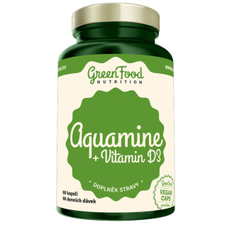 GreenFood Calcium + Vitamin D3 - 60 kapslí