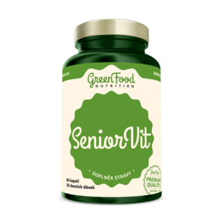 GreenFood SeniorVit - 60 kapslí
