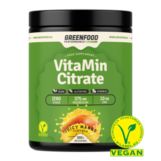 GreenFood Performance VitaMin Citrate 300g - mandarinka