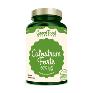 GreenFood Colostrum Forte 60% IgG - 60 kapslí