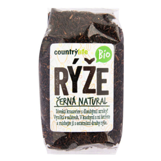 Country Life Rýže černá natural BIO - 500g