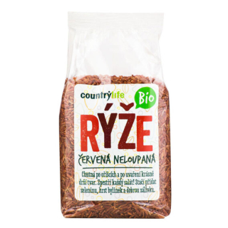 Country Life Rýže červená neloupaná BIO - 500g