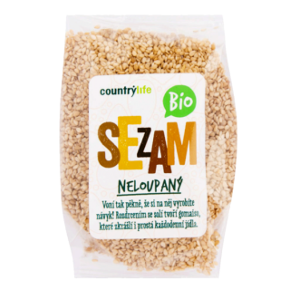 Country Life Sezam neloupaný BIO - 100g