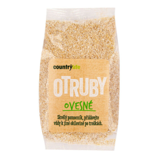 Country Life Otruby ovesné - 250g
