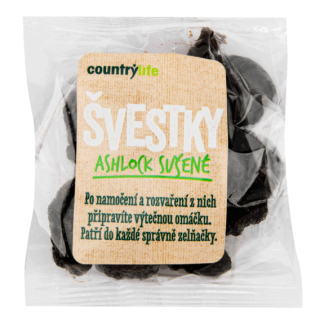 Country Life Švestky sušené bez pecek Ashlock - 100g