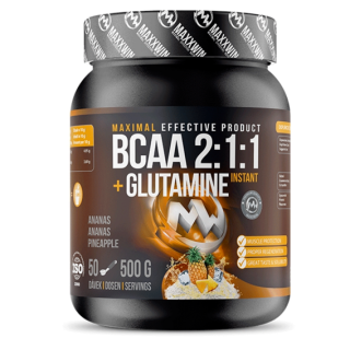 MAXXWIN BCAA + Glutamine 500g - malina