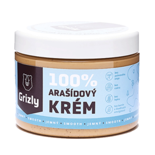 Grizly Arašídový krém 100% 500g - křupavý