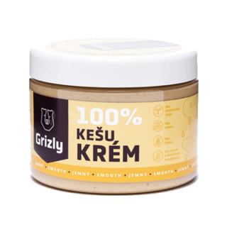 Grizly Kešu krém 100% 500g - jemný