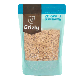 Grizly Arašídy loupané pražené nesolené - 1000g