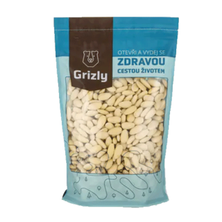 Grizly Mandle Natural loupané - 500g