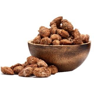 Grizly Mandle ve slaném karamelu s medem - 500g
