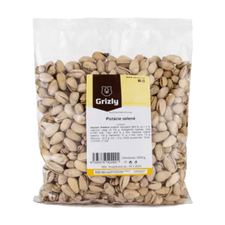 Grizly Pistácie pražené solené Jumbo - 500g