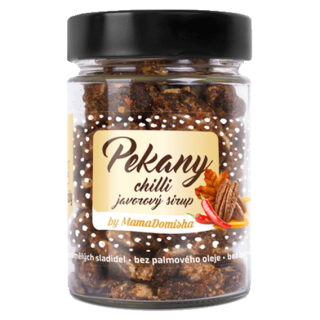 Grizly Pekany chilli javorový sirup by @mamadomisha - 150g