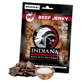 Indiana Jerky sušené maso 15g - lososové teriyaki