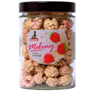 Big Boy Maliny v bílé čokoládě - 160g