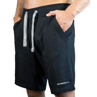 Kulturistika.com Pánské šortky Sport černé - XXL