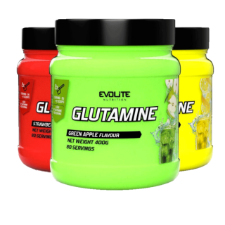 Evolite Glutamine 400g - zelené jablko