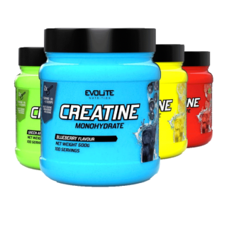 Evolite Creatine 500g - zelené jablko