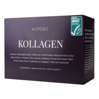 Nordbo Kollagen 30 x 5,1g - citron