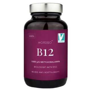 Nordbo B12 1000ug - 90 kapslí