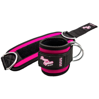 Power System Kotníkový adaptér GYM BABE růžový - univerzální