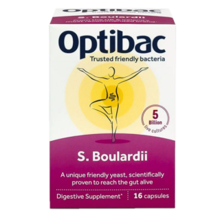 Optibac Saccharomyces Boulardii - 80 kapslí