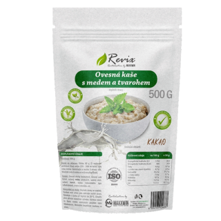 Revix Ovesná kaše s medem a tvarohem 500g - natural