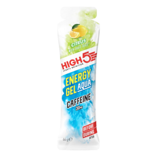 HIGH5 Energy Gel Aqua Caffeine 66g - citrus