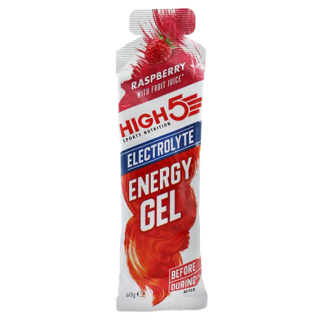 HIGH5 Electrolyte Energy Gel 60g - malina