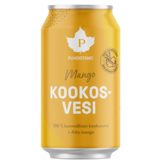 Puhdistamo Coconut Water 310ml - mango