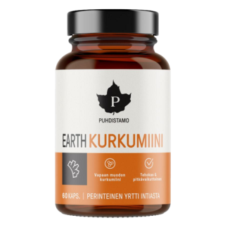 Puhdistamo Earth Kurkumiini - 60 kapslí