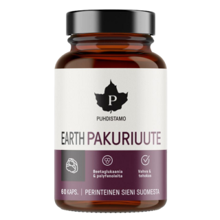 Puhdistamo Earth Chaga BIO - 60 kapslí
