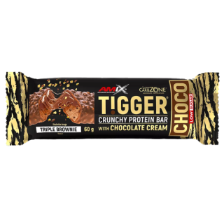 Amix Tigger Zero Choco Protein Bar 60g - čokoláda, kokos