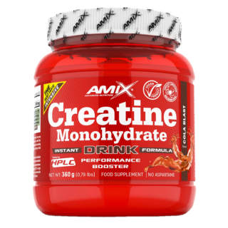 Amix Creatine Monohydrate Drink 360g - citron, limetka