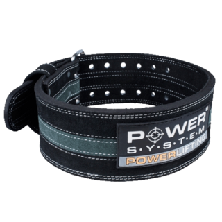 Power System Opasek Powerlifting PS-3800 šedý - M