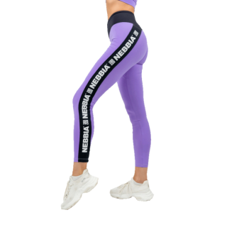 Nebbia Legíny s vysokým pasem ICONIC 209 fialové - M