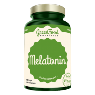 GreenFood Melatonin - 120 kapslí