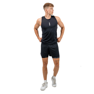 Nebbia Funkční Sportovní Tílko DYNAMIC 349 černé - XXL
