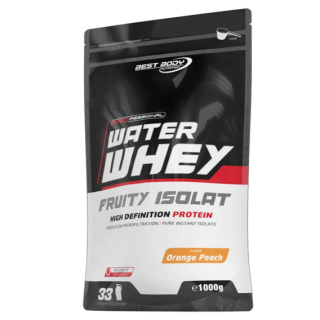 Best Body Professional water whey fruity isolate 1000g - ledová malina