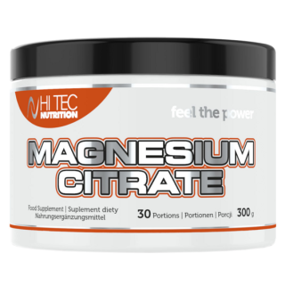 HiTec Magnesium Citrate 300g - pomeranč