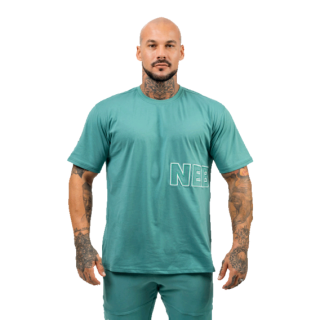 Nebbia Tričko s krátkým rukávem DEDICATION 709 zelené - XXL