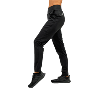 Nebbia Slim fit legíny s kapsami SLEEK 482 černé - XS