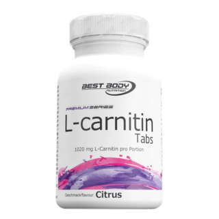 Best Body L-Carnitin tabs 60 tablet - citrus