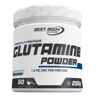 Best Body L-Glutamine powder 250g - bez příchutě