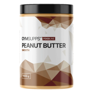 GymSupps Peanut Butter 1000g - jemný