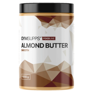 GymSupps Almond Butter 1000g - jemný