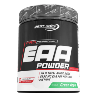 Best Body Professional EAA powder 450g - ovocný punč