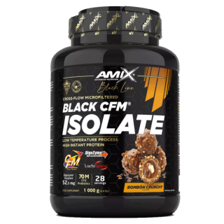 Amix Black CFM Isolate 1000g - jahodový cheesecake
